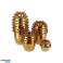 Ваза Spike gold 12 см та Vase Spike gold 22 см зображення 3