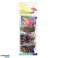 Christmas conffetti metallic 3 x 7 grams with the following themes text Merry Christmas / image pine tree and image snowflakes image 1