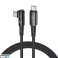 Cable Cable Acodado USB Tipo C USB Tipo C UltraBoost &quot;L&quot; 60W/6A 200 c fotografía 5