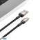 UltraBoost Evo USB C / USB C PD-kabel 100W 5A 2 m Sølv bilde 3