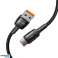 UltraBoost Evo USB C / USB C PD-kabel 100W 5A 2 m Svart bilde 3