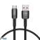 UltraBoost Evo USB C / USB C PD-kabel 100W 5A 2 m Svart bilde 5