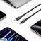 UltraBoost Evo USB C / USB C PD-kabel 100W 5A 0 5m svart bilde 1