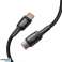 UltraBoost Evo USB C / USB C PD-kabel 100W 5A 0 5m svart bilde 2