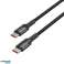 UltraBoost Evo USB C / USB C PD-kabel 100W 5A 0 5m svart bilde 4