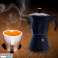 Eisenbach LSS03: алюмінієва кавоварка для еспресо Moka Pot 3 чашки зображення 2