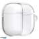 Funda protectora para Apple Airpods 4 Ultra Hybrid Jet White fotografía 3