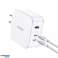 Ugreen Nexode USB A/2xUSB C Câble mural GaN 140W USB C photo 3