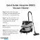Bentheimer BR 501: Wet and Dry Vacuum Cleaner 2000W   30L image 4
