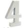Divers numéros décoratifs Pincello en bois blanc photo 1