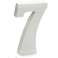 Divers numéros décoratifs Pincello en bois blanc photo 5