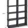 Herzberg HG 03626: 8 Layer Multi purpose Bookshelf and Storage Rack  85x125cm    Grey image 3
