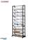 Herzberg HG-8076: Organizador de Zapatero Pequeño de 9 Niveles Azul fotografía 3
