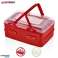 Herzberg HG-L718 : Boîte de transport de pâtisseries à emporter en duplex Rouge photo 2