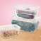 Herzberg HG-L772 : Coffret 3 pièces Extra Deep Bio Saver Rouge photo 9