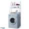 Herzberg HG 03305: Organizer per ripiani per lavatrice e bagno a 3 livelli bianco foto 1