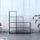 Herzberg 9 Layer Staircase Shelf Book Cabinet Rack de rangement 125x125cm Gris photo 5