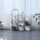 Herzberg 9 Layer Étagère Étagère Livre Armoire Rack de Rangement 125x125cm Noir photo 1