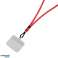 Cordón universal para smartphone 3mk EasyClip Rojo negro fotografía 5