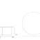 blockbau Stort Radius Bord i Blått 860 x 310 bilde 2