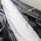 Stock Geovanese Viscose tissu 100%, couleur blanche, rouleaux de 200 mt photo 3