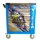 SERVANTE D&#039;ATELIER RACING MOTO BLEU 7 TIROIRS 581 OUTILS.KM-7/7 photo 1