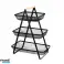BR-3434 Cesta de frutas / Frutero – ¡Organizador de metal para una cocina ordenada! fotografía 5