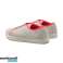 Baskets en lin Jules &amp; Jenn blanc/rose fluo pour femme photo 1