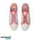 Baskets en lin Jules &amp; Jenn blanc/rose fluo pour femme photo 2