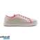 Baskets en lin Jules &amp; Jenn blanc/rose fluo pour femme photo 3