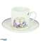 Real Madrid Espressotasse mit Untertasse Porzellan Plaza de Cibeles 60 ml Bild 2