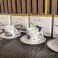 Real Madrid Espressotasse mit Untertasse, Porzellanlogo, 60 ml Bild 5