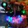 11M RGB julekuler 60 lysdioder 8 vanntette moduser bilde 2