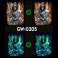 MAJICA SKULL FIRE CARDS - GOTHIC WILD - GLOW IN THE DARK fotografija 2