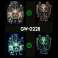 SKULL BIKER T-SHIRT - GOTHIC WILD - GLOW IN THE DARK Bild 2