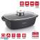 Herzog HR ROS34M: 34cm Die Cast Stone Coated Roasting Pot with Glass Lid Aroma Knob image 3