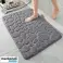 Memory foam kylpyhuoneen matto, nopeasti kuivuva lattiamatto, imukykyinen ja liukumaton tausta, liukumaton fleece, 60 x 40 cm - Bathy kuva 4