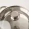 Pannenset – 12-Delig – Voor Inductie en Gas – Vaatwasser Bestendig – RVS met Glazen Deksels bilde 8