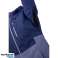 050100 Women's ski jacket by Reaper. A model in a color combination: navy blue with purple image 4
