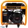 Huttenberg Benzine generator H8500W - generator set - 4-Takt Benzin Stromerzeuger 1-Phase Generator KUPFERWICKLUNG 3,3 KW mit Rädern image 3