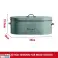 Herzberg HG 04425 : Ensemble de 4 boîtes à pain et bidons vintage vert sauge photo 2