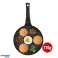 Herzberg HG CP267HO: 26cm pánev na palačinky a krepové obalené mramorem, 7 hladkých drážek fotka 2