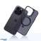 Coque pour Apple iPhone 14 Pro 3mk Smoke Case Mag&amp;Stand Noir photo 3