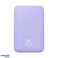 Baseus Magnetic Mini 20000mAh 20W Power Bank Purple USB C-kaabel foto 2