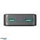 Powerbank Joyroom 20000mAh 2.4A 2x USB A 1x USB C noir photo 5