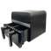 Comfy Nest CN AFD45WB: friggitrice ad aria digitale a doppio cestello nera da 2400 W con finestra 9L foto 6