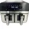Comfy Nest CN AFD45WS: 2400W Διπλό S/S Καλάθι Ψηφιακό Αεροπλάνο με Παράθυρο 9L εικόνα 2