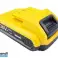 PERCEUSE-VISSEUSE SANS FIL 36V JAUNE + 2 BATTERIES 5.0Ah W ONDRAGON photo 1