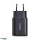 Настенное зарядное устройство Joyroom USB C / USB A 25 ВТ SFC / PPS / PD Черный изображение 1