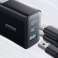 Schnellladegerät Joyroom 2x USB C USB A 32W Schwarz Bild 3